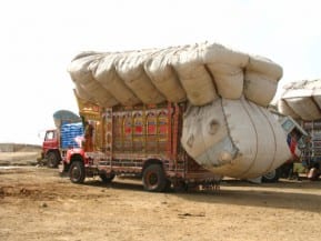 An overloaded truck responsible for a load shifting truck accident in New Jersey